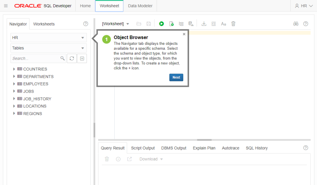 Photo of Enabling User Access to SQL Developer Web